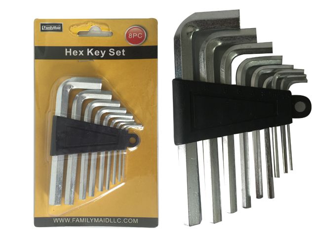 96 Pieces of 8pc Hex Key Screwdriver Set