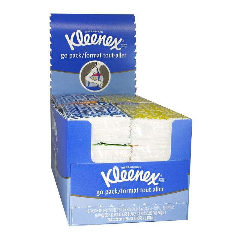 160 pieces of Kleenex Pocket Pack Pack Of 10