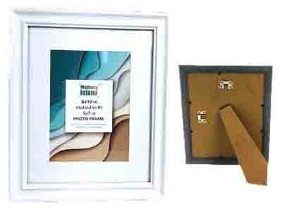 16 Pieces of Photo Frame 8x10" Matted To Fit 5x7"