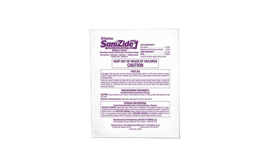 50 Pieces of Hand Sanitizing Wipes Pack Of 1