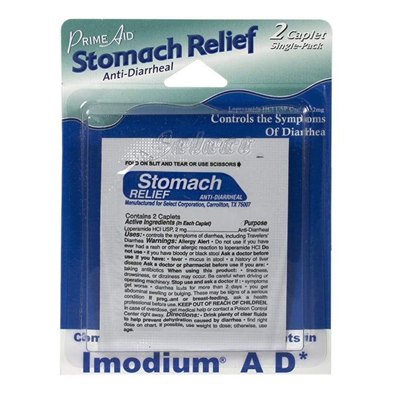 12 Wholesale Stomach Relief (compare To Imodium Ad) - Card Of 2