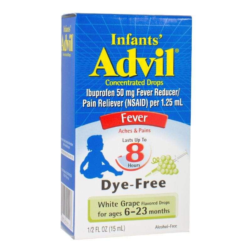 6 Pieces of Infants Drops Advil Infant's Drops 0.5 Oz.