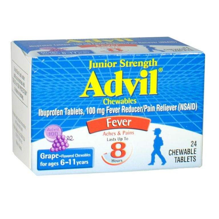 12 Wholesale Travel Size Advil Junior Chewables Box Of 24 - at ...