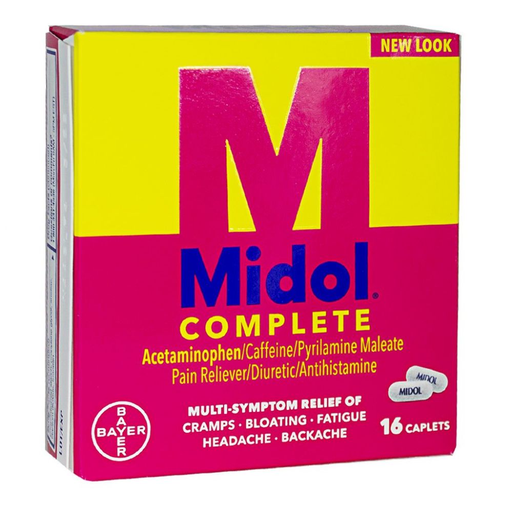 3 Pieces of Midol Menstrual Complete - Box of 16