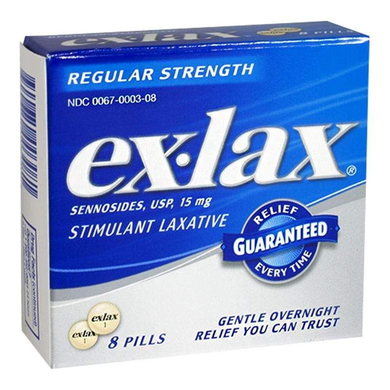 3 Wholesale Stimulant Laxative - Box Of 8