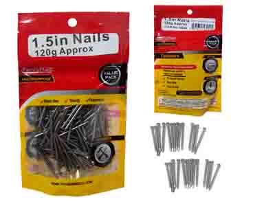96 Pieces of Multipurpose Nails 1.5"l 120g