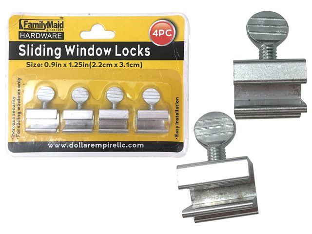 96 Pieces of 4pc Sliding Windows Locks
