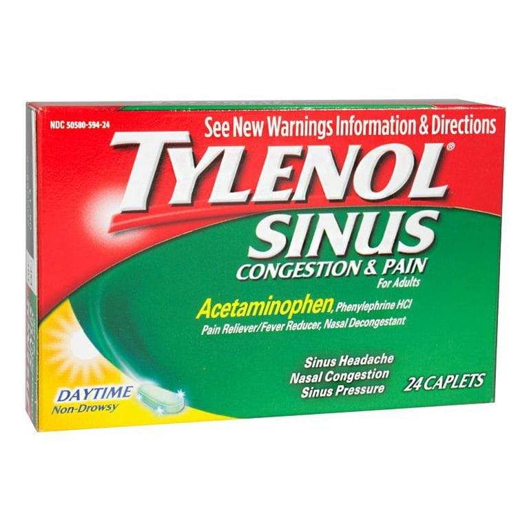 6 Wholesale Sinus Relief - Sinus Congestion Pain Box Of 24