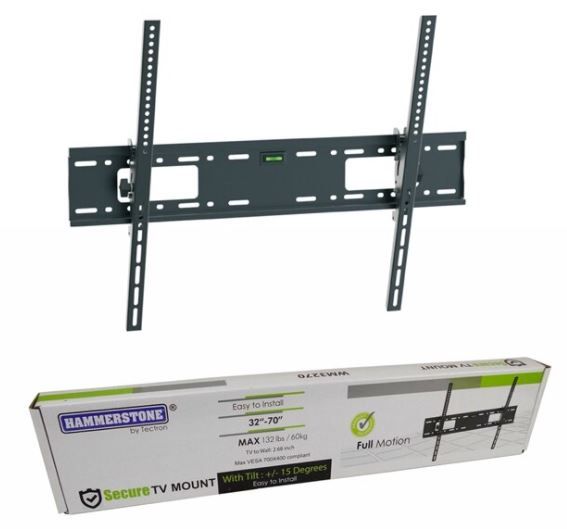 4 Pieces of 32"-70" Universal Tv Wall Mount With 15 Degrees Tilt