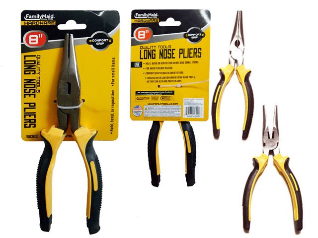 48 Pieces of 8" Long Nose Pliers