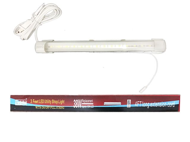 30 Pieces of 3ft Led Tube Light 13 Watt With Pull String On/off
