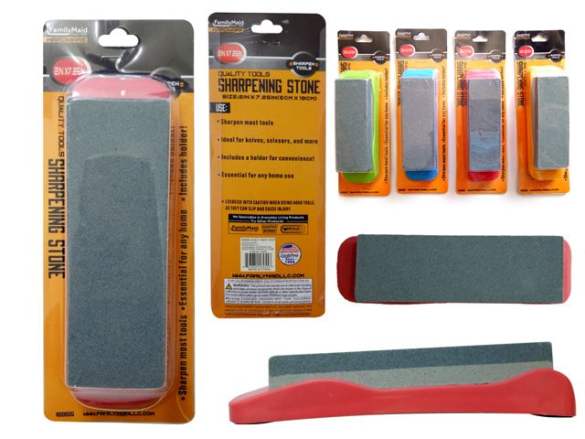 24 Pieces of Sharpening Stone With Holder