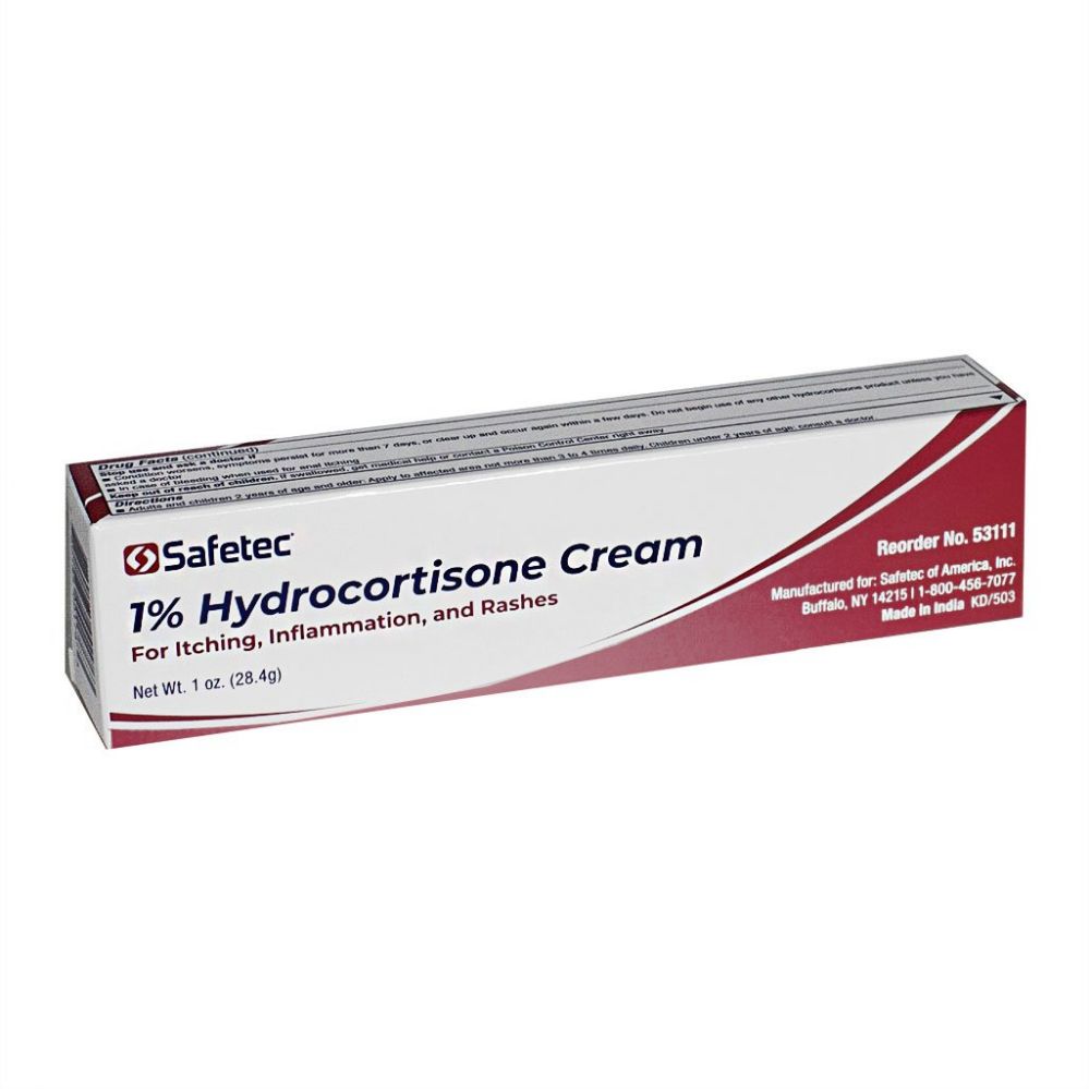 6 Pieces Hydrocortisone 1% AntI-Itch Cream - 1 Oz. - First Aid Gear