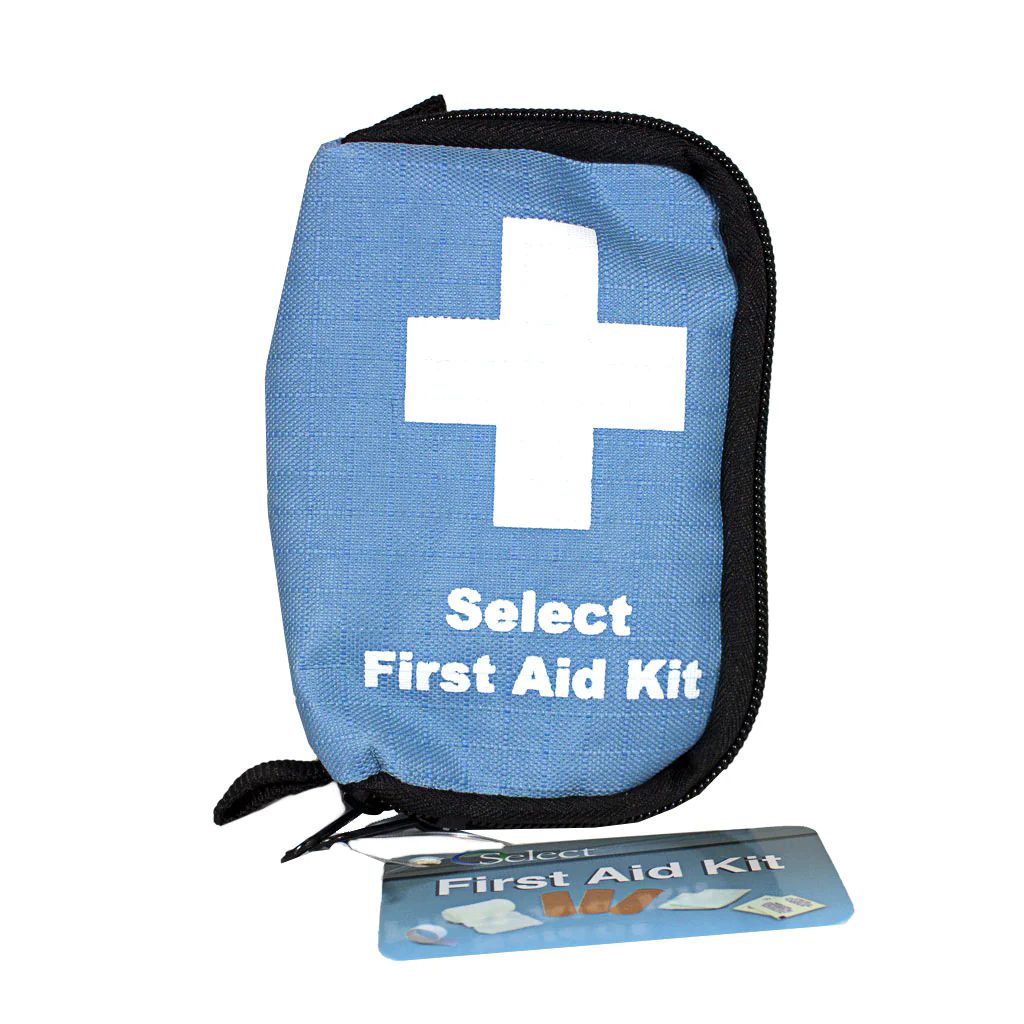 12 Pieces of Travel Size First Aid Kit - 17 Piece Kit