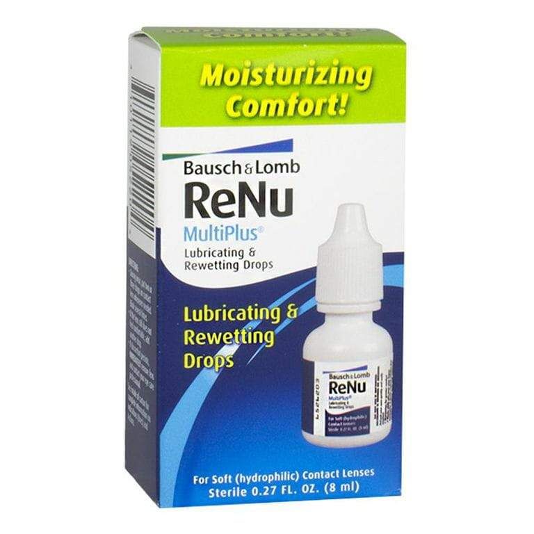 6 Wholesale Travel Size Lubricating Rewetting Drops - 0.27 Oz.
