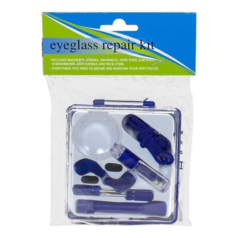Eyeglass Repair Kit - 8 Piece Kit In Carrying Case