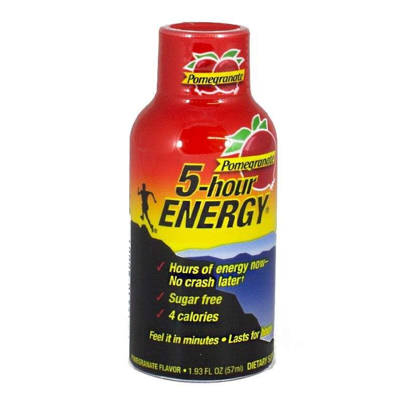 4 Pieces of Pomegranate Energy Drink - 1.93 Oz.