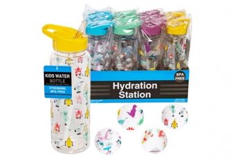 24 Pack Bulk Water Bottles for Kids