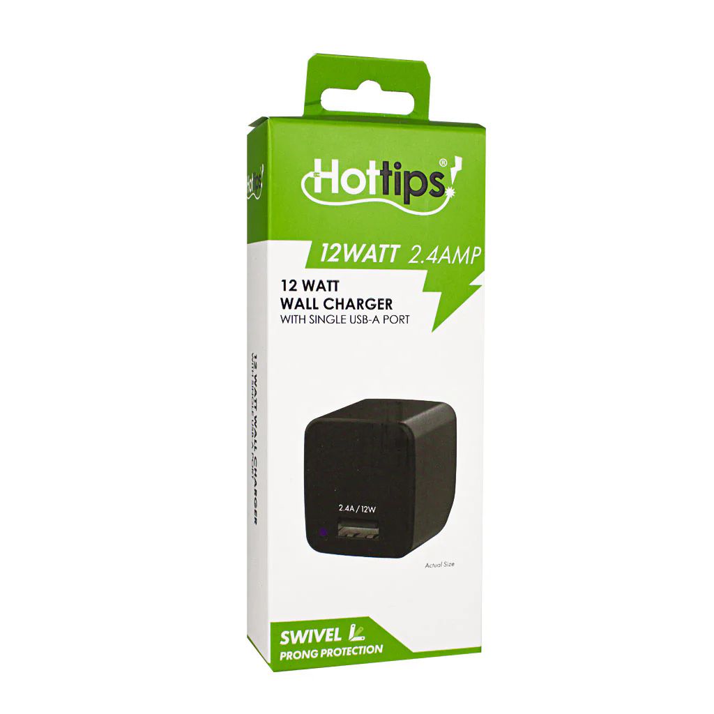 4 Pieces of Hottips USB Wall Charger  2.4 amp