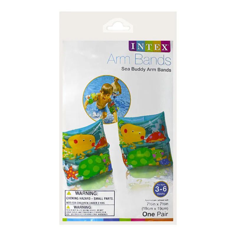 72 Pieces of Arm Bands - Intex Arm Bands Sea Buddy Ages 3 To 6