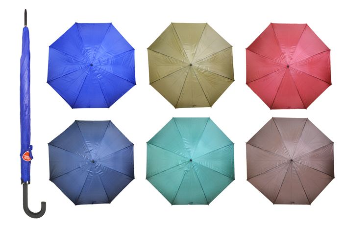 24 Wholesale Umbrella (solid Colors)