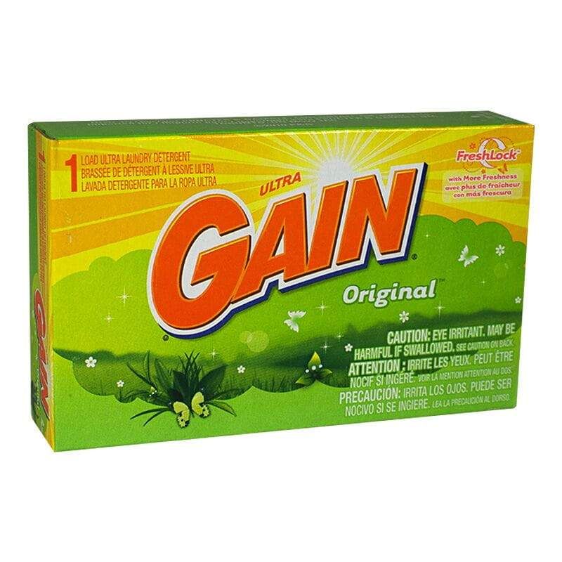 156 Pieces of Gain Powder Laundry Detergent - 1.3 oz.