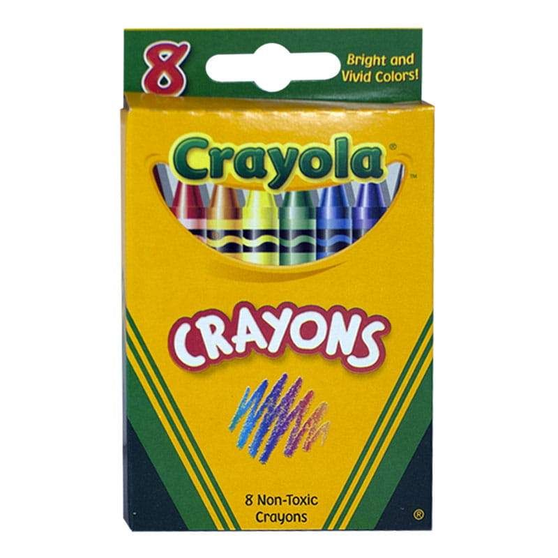 12 Wholesale Crayons Box Of 8