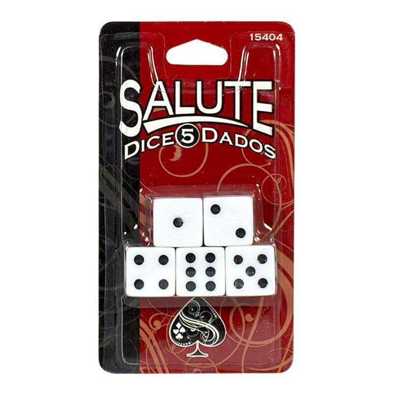 12 Packs of Dice - Card Of 5