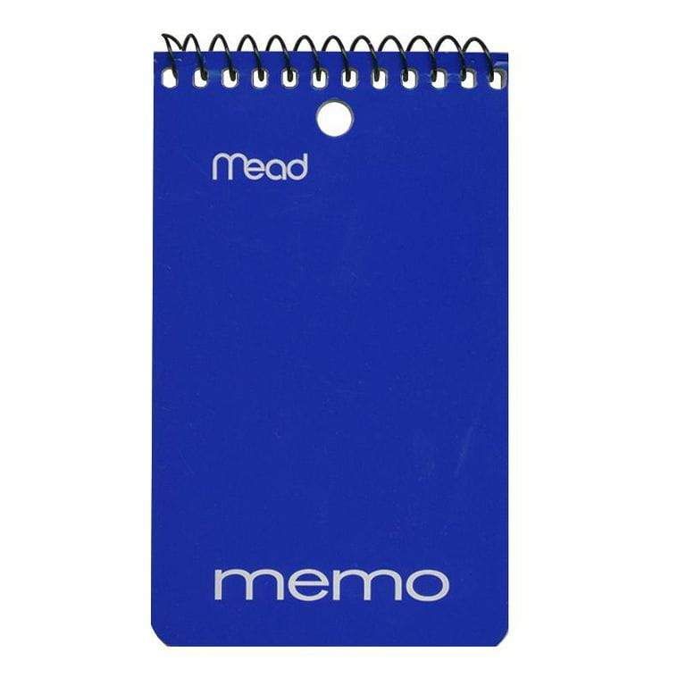 6 Pieces of Spiral Memo Books - 3 In. X 5 In.