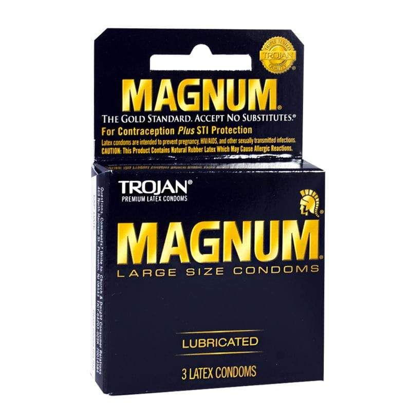 6 Packs of Lubricated Condoms - Box Of 3