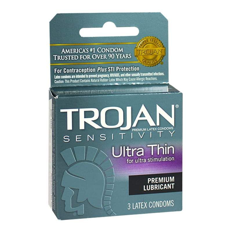 36 Pieces of Lubricant - Trojan Ultra Thin Premium Lubricant