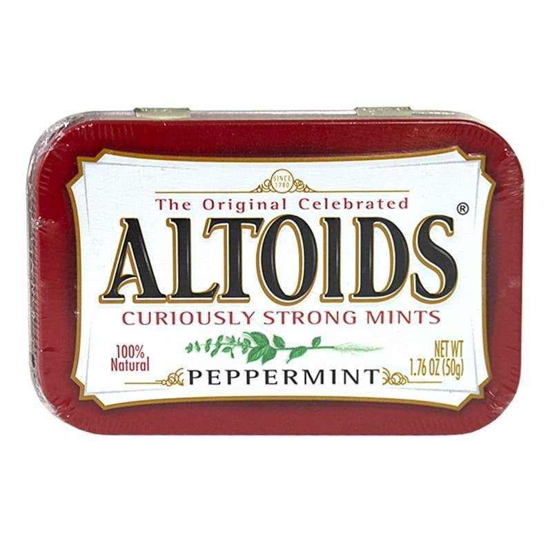 12 Pieces of Altoids Peppermint Mints - 1.76 Oz.