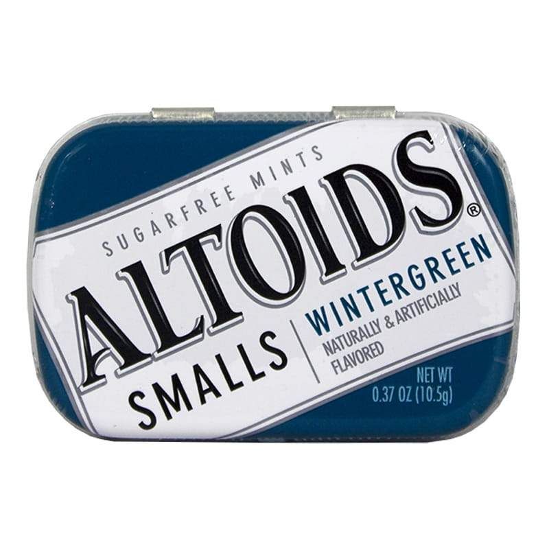 9 Pieces of Travel Size Altoids Smalls Wintergreen Mints Tin Of 50