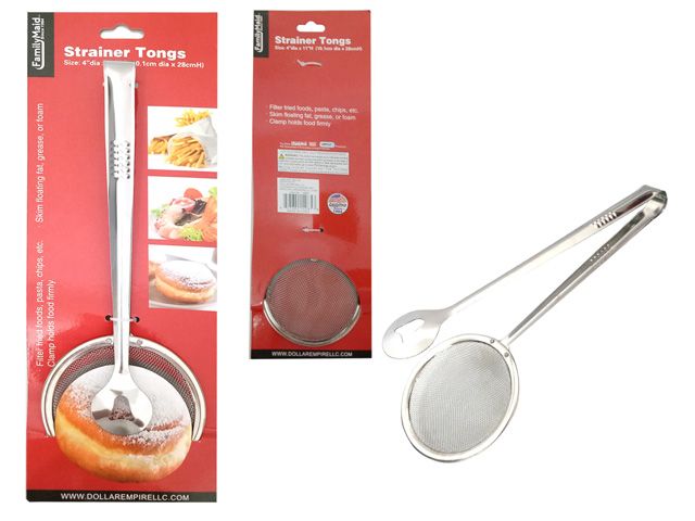 72 Pieces of Strainer Tongs