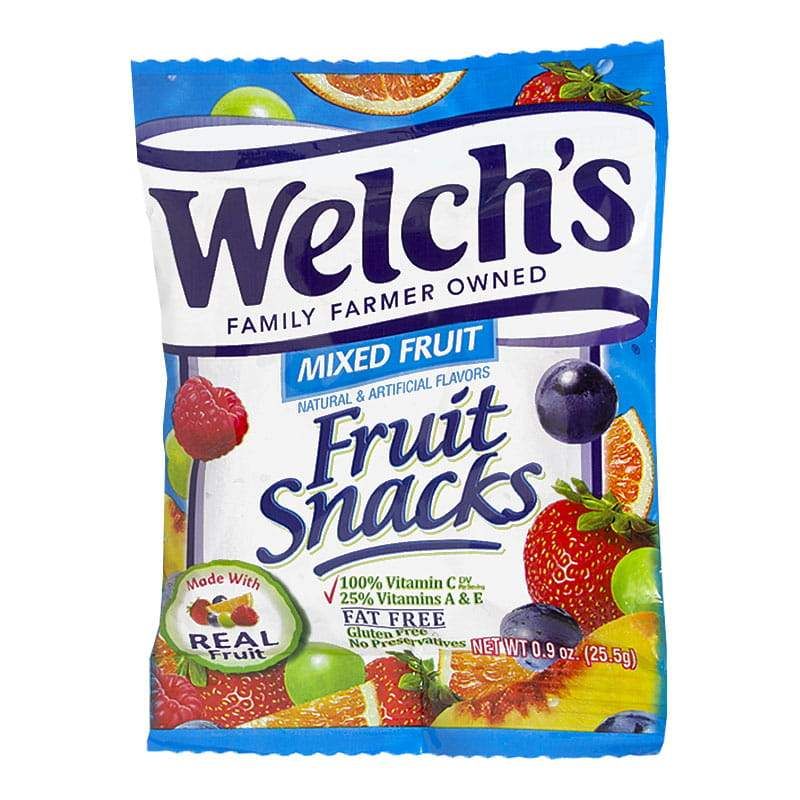 200 Pieces of Fruit Snacks - Welch's Fruit Snacks 0.9 Oz.