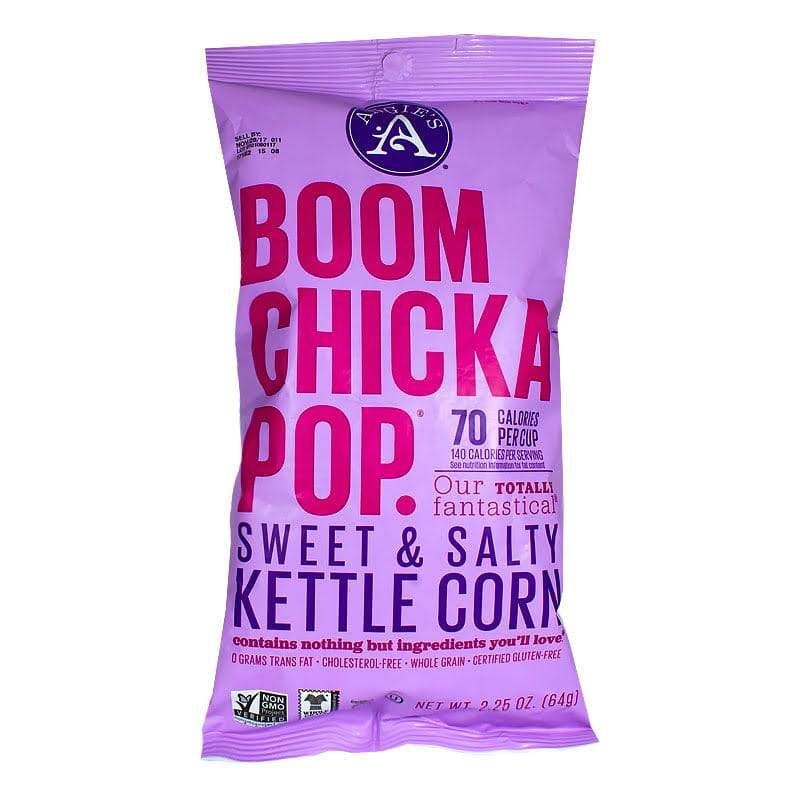 12 Wholesale Boom Chicka Pop Sweet And Salty Popcorn - 2.5 Oz.
