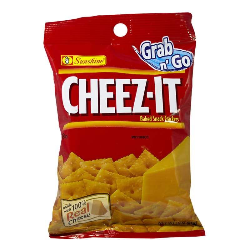 72 Pieces of Cheezit Crackers 3 Oz.