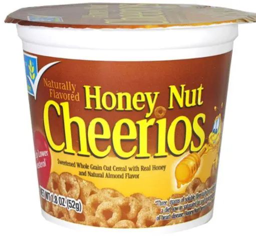 6 Wholesale Honey Nut Cheerios Cereal In A Cup - 1.8 Oz.