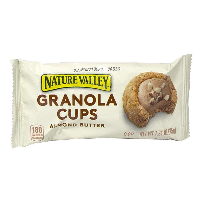72 Wholesale Travel Size Granola Cups - Nature Valley Almond Butter Granola Cups