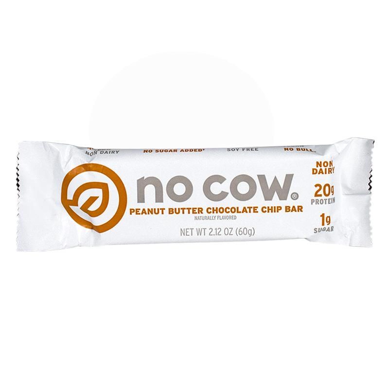 36 Wholesale Chocolate Chip Bar - No Cow Peanut Butter Chocolate Chip Bar 2.12 Oz.