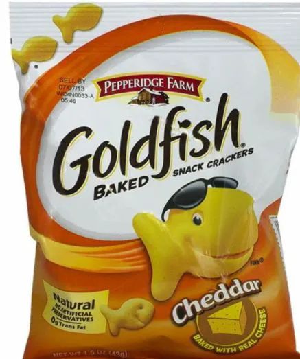 36 Wholesale Goldfish Baked Snack Crackers 1.25 oz