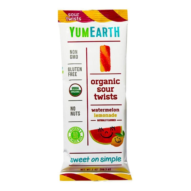48 Wholesale Sour Twists - Yumearth Organic Sour Twists 2 Oz.