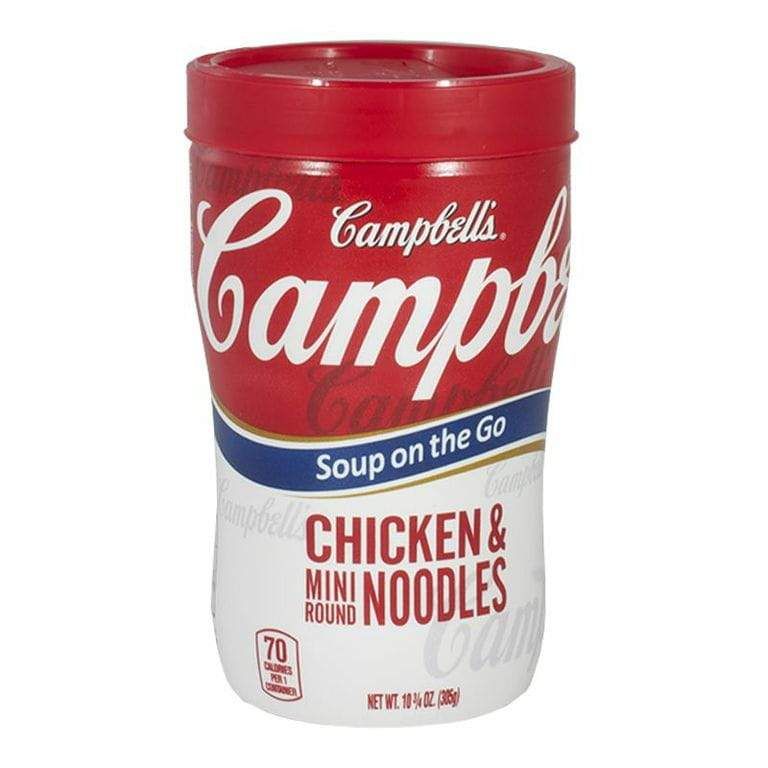 32 Pieces of Noodle Soup - Campbell's Chicken Noodle Soup At Hand 10.75 Oz.
