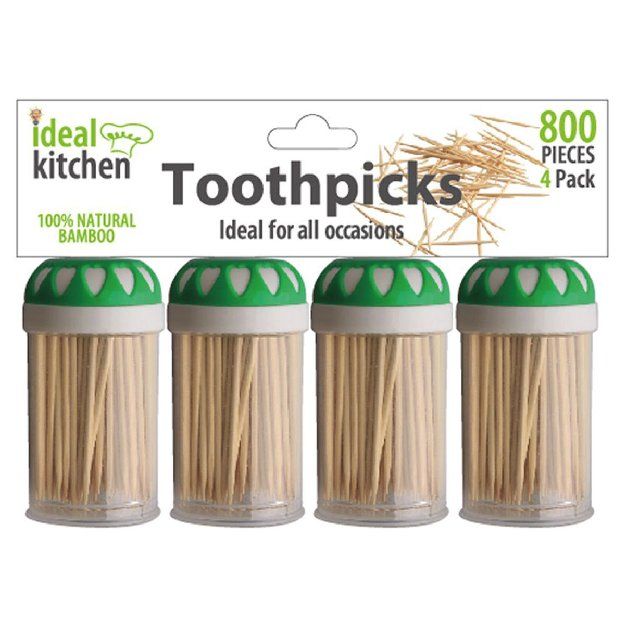 72 Packs of 4 Pack 800 Count Toothpick