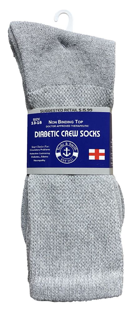 Big and Tall Diabetic Neuropathy Ankle Socks, King Size Mens Athletic  Quarter Socks (Size: 13-16)