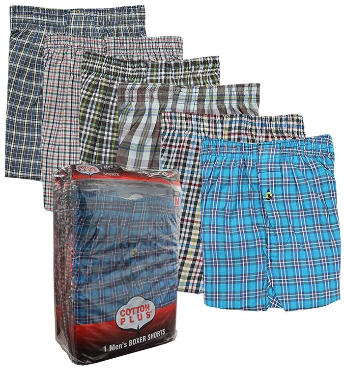 48 Pieces of Boxer Shorts Single Pack Size Large Pack Of 1