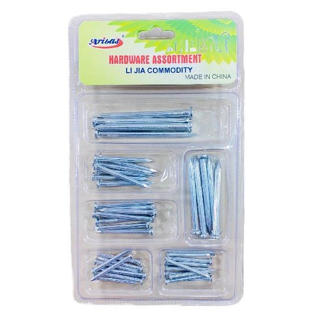 72 Pieces of Hardware AssortmenT-Nails