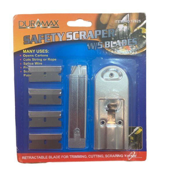 48 Pieces of Safety Scraper With 5 Blades