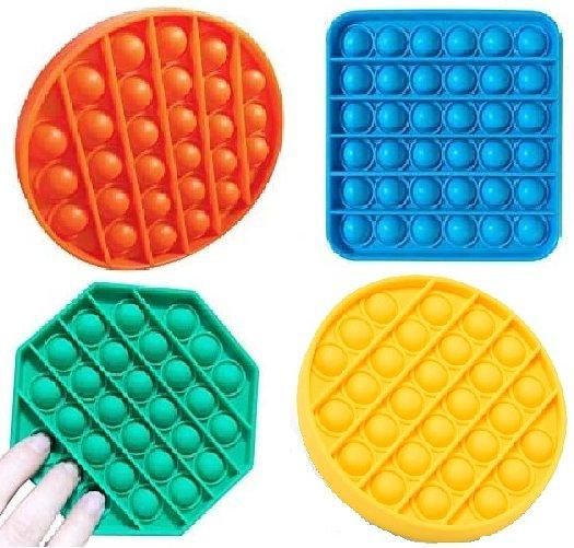 24 Wholesale Push Pop Fidget Toy [solid 3 Styles]