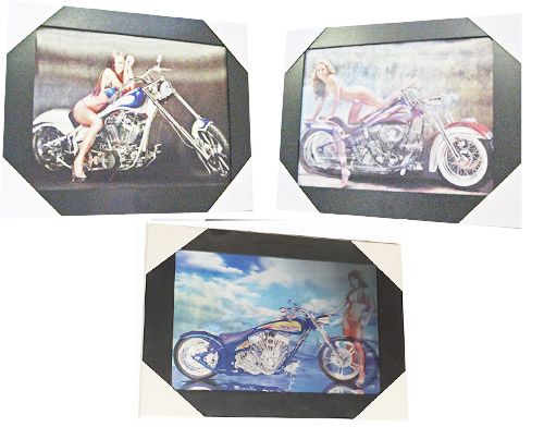 12 Wholesale Iron Speed Canvas Picture Wall Art